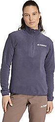 Adidas Multi Essentials JM3121 Yarım Fermuarlı Mor Kadın Polar