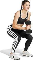 Adidas Optime Essentials 3-Stripes Kadın Spor Tayt