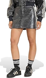 Adidas Pleather KE5034 Siyah Kadın Mini Etek