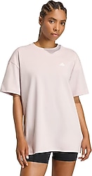 Adidas Primelift Essentials Workout Kısa Kollu Bisiklet Yaka Kadın Oversize Tişört