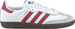 Adidas Samba OG IG1025 Beyaz-Kırmızı Erkek Sneaker
