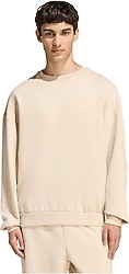Adidas Soft Lux KF8587 Bej Erkek Sweatshirt