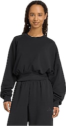Adidas Soft Lux Loose JM3836 Siyah Kadın Sweatshirt