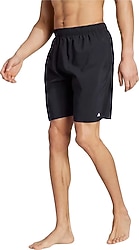 Adidas Solid CLX Classic-Length IA5379 Siyah Erkek Deniz Şortu