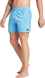 Adidas Solid CLX Classic-Length IR6216 Mavi Erkek Deniz Şortu