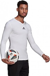 Adidas Team Base Uzun Kollu V Yaka Erkek Spor Tişört
