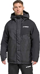 Adidas Terrex Multi 2L Rain.Rdy Insulated JN3101 Kapüşonlu Erkek Şişme Mont