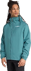 Adidas Terrex Multi 2L Rain.Rdy JL9774 Kapüşonlu Mavi Erkek Yağmurluk