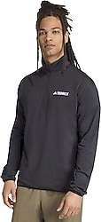 Adidas Terrex Multi Climawarm JM0143 Yarım Fermuarlı Siyah Erkek Sweatshirt