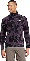 Adidas Terrex Multi Printed IX7721 Tam Fermuarlı Mor Erkek Polar
