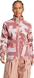 Adidas Terrex Multi Printed JF9062 Tam Fermuarlı Pembe Kadın Polar
