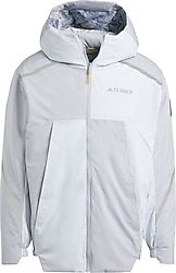 Adidas Terrex National Geographic Insulated IX7953 Çift Taraflı Mavi Erkek Mont