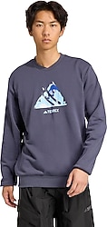 Adidas Terrex Snow Bisiklet Yaka Sweatshirt