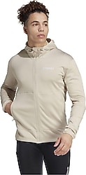 Adidas Terrex Xperıor Light Fleece IB1827 Bej Erkek Eşofman Üstü