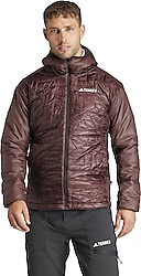 Adidas Terrex Xperior Varilite Primaloft IB4231 Kapüşonlu Bordo Erkek Mont
