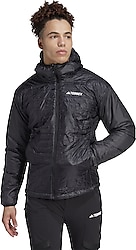 Adidas Terrex Xperior Varilite Primaloft IB4233 Kapüşonlu Siyah Erkek Mont