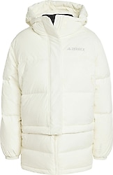 Adidas Terrex Xploric Goose IX7929 Kapüşonlu Krem Kadın Şişme Mont
