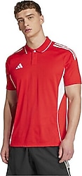 Adidas Tiro 25 Competition JY1802 Kırmızı Kısa Kollu Polo Yaka Erkek Spor Tişört