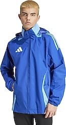Adidas Tiro24 Competition All-Weather IR7561 Kapüşonlu Mavi Erkek Mont
