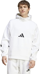 Adidas Z.N.E. JF2454 Kapüşonlu Beyaz Erkek Sweatshirt