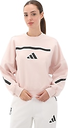 Adidas Z.N.E. JF4783 Pudra Kadın Sweatshirt