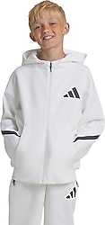 Adidas Z.N.E. JJ4147 Beyaz Çocuk Eşofman Üstü