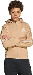 Adidas Z.N.E. JW4004 Bej Çocuk Eşofman Üstü
