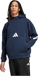 Adidas Z.N.E. JW4729 Kapüşonlu Lacivert Erkek Sweatshirt
