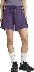 Adidas Z.N.E. JW7762 Mor Kadın Spor Şort
