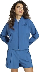 Adidas Z.N.E. Woven KF1822 Mavi Kadın Bomber Mont