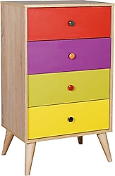 Adore Rainbow 60x104x45 cm Şifonyer