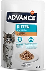 Advance Kitten Tavuklu 85 gr Yavru Kedi Yaş Maması