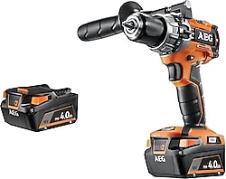 AEG BSB18 C2 BL-402C Çift Akülü 4 Ah Darbeli Matkap