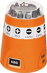 AEG Maxi-Bit 10 Parça Vidalama Uç Seti