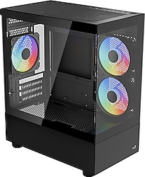 Aerocool Viewport Mini V2 ARGB Fanlı Micro ATX Bilgisayar Kasası