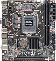 Afox IH310C-MA6-V4 Intel LGA1151 DDR4 Micro ATX Anakart