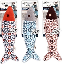 Afp Vintage Peluş Balık Kedi Oyuncağı
