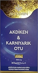Alftamin Akdiken Karnıyarık Otu 860 mg 60 Kapsül