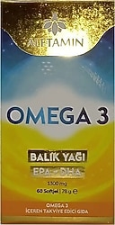 Alftamin Omega 3 Balık Yağı 60 Kapsül