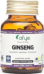 Afye Ginseng Panax 60 Kapsül