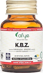 Afye Karahalile Biberiye Zeytin Yaprağı 60 Kapsül