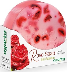 Agarta Çiçek Serisi Doğal Gül Sabunu 150 gr