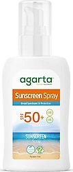 Agarta Doğal 150 ml 50 Faktör Güneş Spreyi