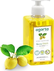 Agarta Doğal Krem Etkili Limon Özlü Sıvı Sabun 400 ml