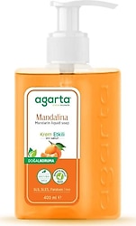 Agarta Doğal Krem Etkili Mandalina Sıvı Sabun 400 ml