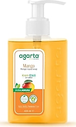 Agarta Doğal Krem Etkili Mango Sıvı Sabun 400 ml