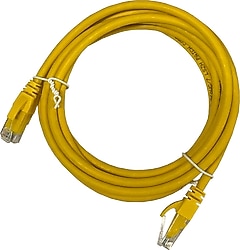 Ager AC-602-030 UTP 3 m Sarı CAT6 Patch Kablo