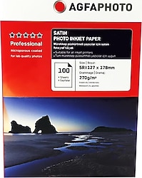 AgfaPhoto 270 gr 13x18 cm 5R Mat 100 YapraK Fotoğraf Kağıdı