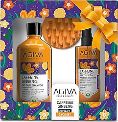 Agiva Caffeine Ginseng Pro Care 3'lü Saç Bakım Seti