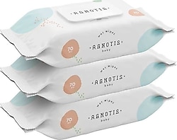 Agnotis Baby 70 Yaprak 3'lü Paket Islak Mendil